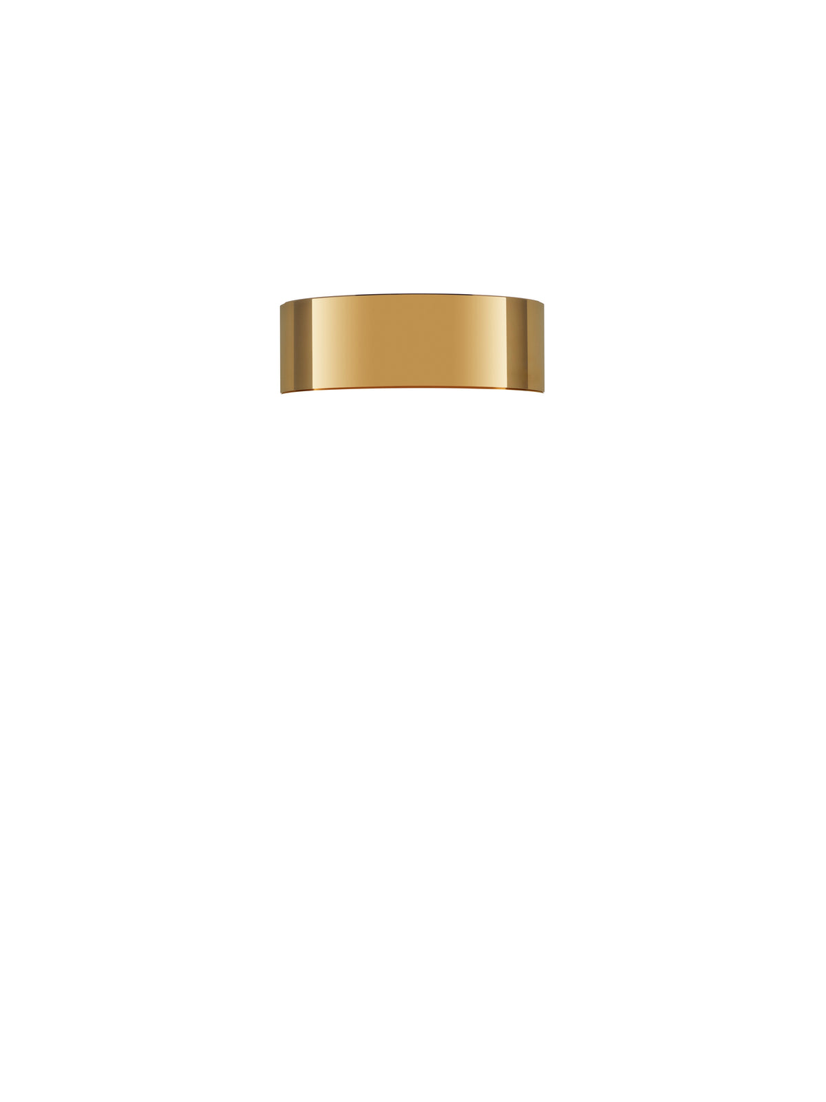 Silo brass 30mm container, front view