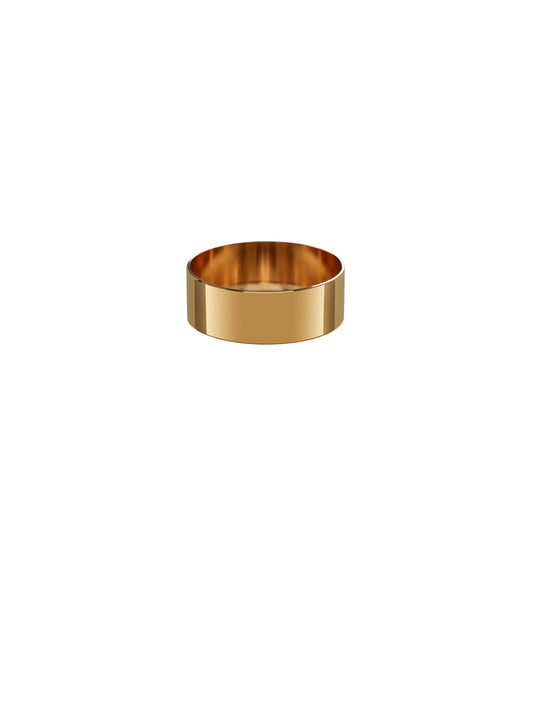 Silo brass 30mm container, three-quarter view